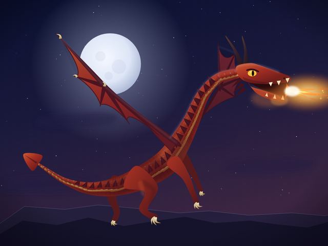 Drak od modelu Opus 4.8, běh B