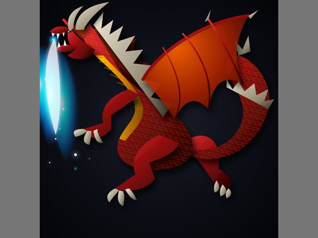 Dragon by Gemini, run B
