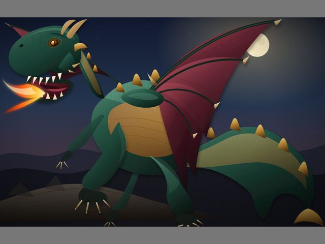 Dragon by Grok 4.6, run B