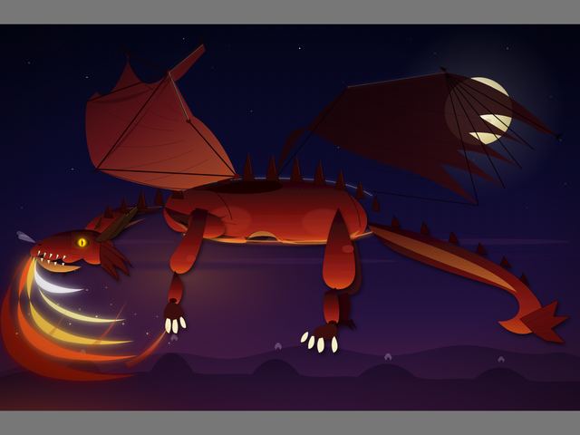 Dragon by Opus 4.7, run A