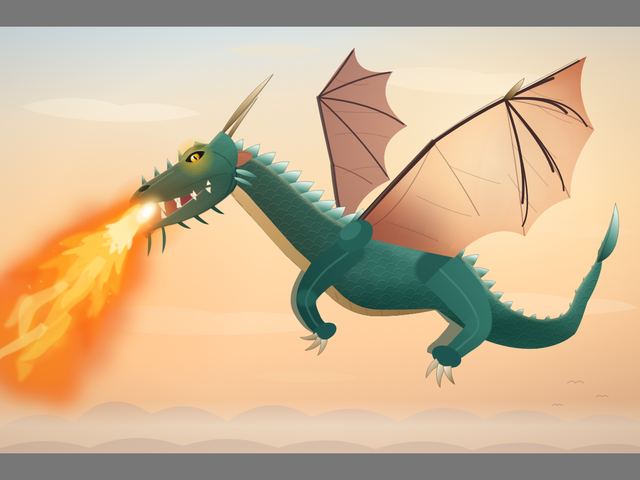 Dragon by Opus 5, run A