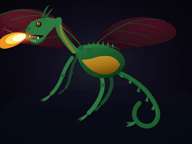 Dragon by Qwen 3.6, run B · file 2