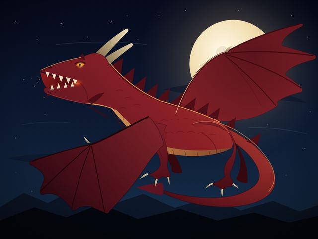 Dragon by Qwen 3.8, run B