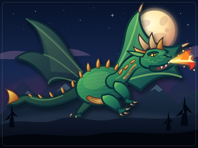 Dragon by Sol, run A