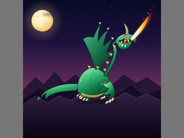 Dragon by Sonnet 5, run A