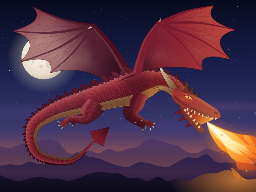 Dragon by subagent 2 of Fable 5.1