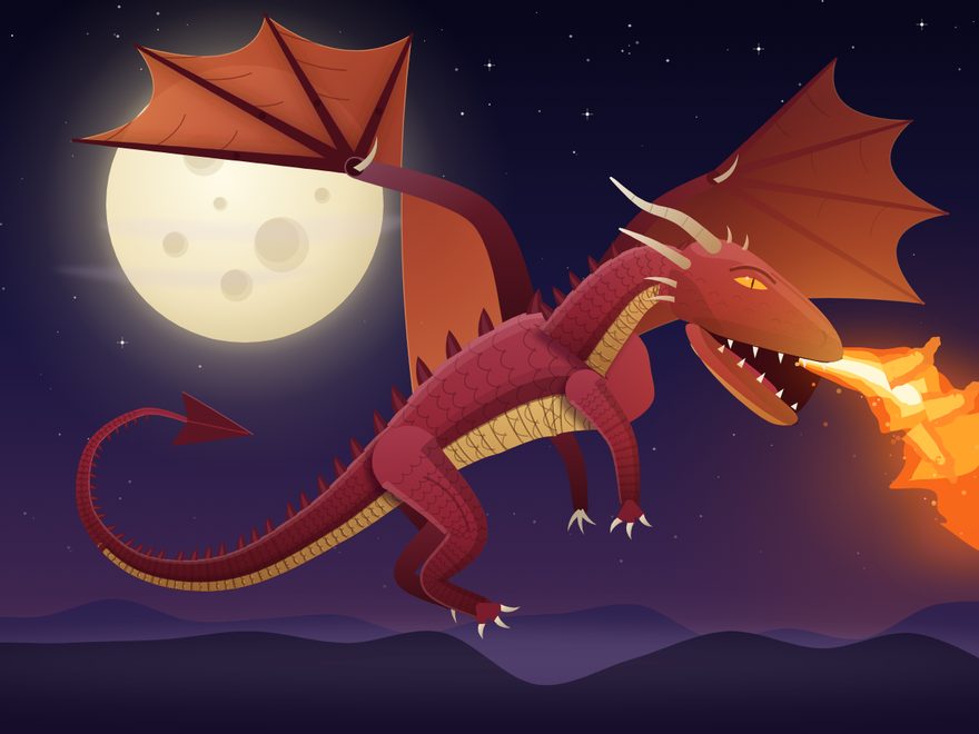 Dragon by subagent 3 of Fable 5.1