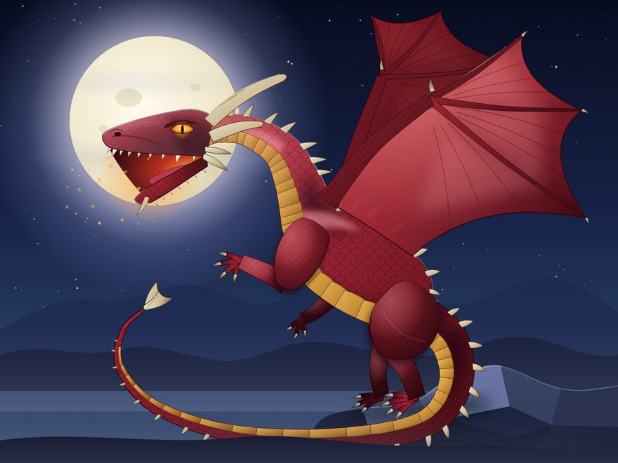 Dragon by subagent 8 of Fable 5.1
