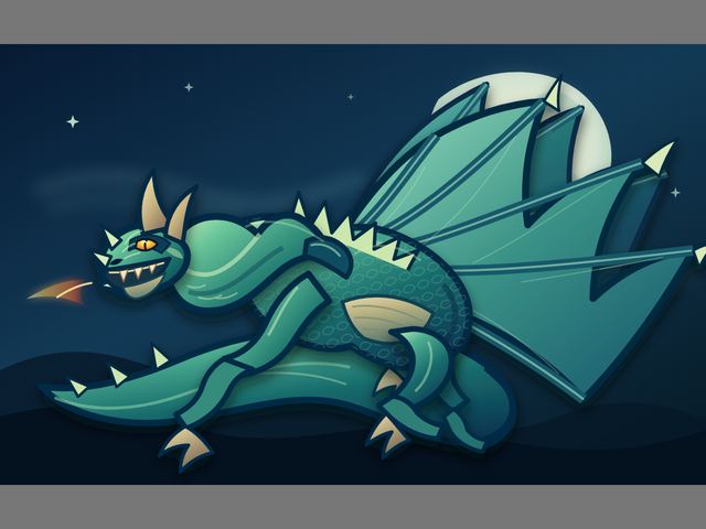 Dragon by Terra, run B